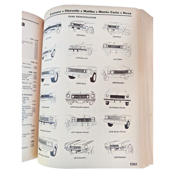 1979 Chilton's Auto Repair Manual covers 1972-1979 American AMC Chrysler Ford GM - Picture 11 of 12